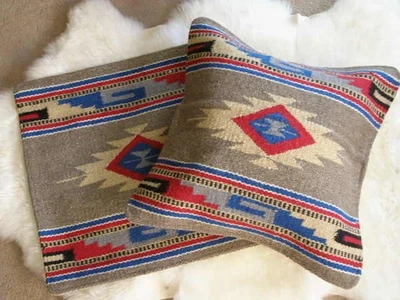 Funda de almohada de lana 17""x17"" Foto 1 de 3