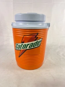 Gatorade Gallon Water Cooler Orange Vintage Collectable Thermos Thirst Quencher - Picture 1 of 7