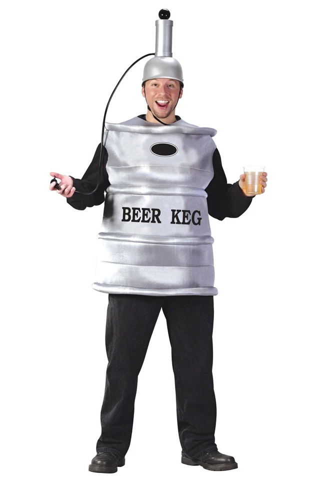 Fun World 5446 Beer Keg Costume Adult