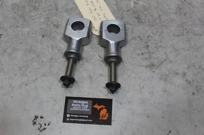 2002 Honda Shadow VLX 600 VT600 Handlebar Riser Mount Set - Image 1 of 4