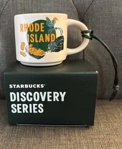 Starbucks Rhode Island - Mini Expresso Ornament Mug Cup (Discovery Series 2oz) - Picture 1 of 3