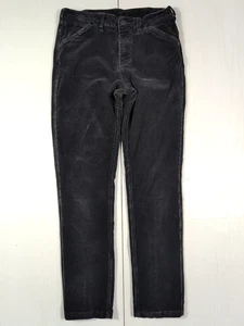 Topo Designs Pantalone Donna 10 Nero Velluto a coste Adulto Cotone Outdoor - Foto 1 di 11