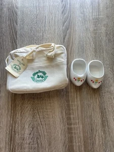Vintage 1985 Cabbage Patch Kids Airways Traveling Canvas Duffle Bag and shoes - Picture 1 of 5