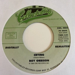 Roy Orbison 45 Cryin' / Dream Baby NEW jukebox unplayed - Picture 1 of 3