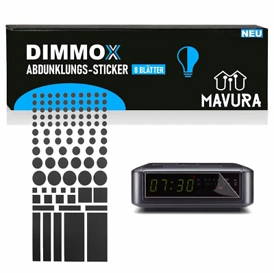 DIMMOX Licht Dimmer Folie LED Abdeckung Aufkleber Abdunklungsfolie Selbstklebend - Bild 1 von 4