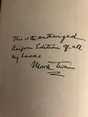 Literary Essays Mark Twain Works Harper & Brothers Book 22 Authors National Ed Foto 1 de 4