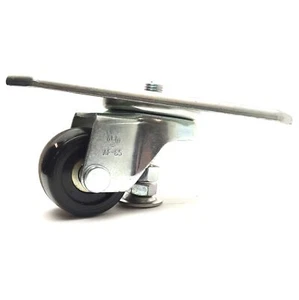 Yuei AF-65 Caster with Adjuster Foot Swivel, 250daN Max Load, Nylon Wheel - Picture 1 of 4