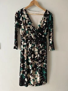 Fenn Wright Manson Petite UK 8 Bodycon Dress Patterned Knee Length Evening (39) - Picture 1 of 11