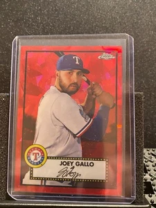 Joey Gallo 2021 Topps Chrome Platinum - Red Atomic - # 35/100 Rangers - #202 - Bild 1 von 2