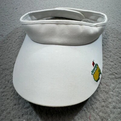 Masters Visera Correa Trasera Blanca 3D Amen Corner Augusta Torneo Nacional de Golf Foto 1 de 4