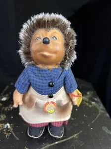 Vintage Original 7" Steiff Puppe Igel Micki nach Diehl Film Spielzeug Germany mit Etikett - Bild 1 von 14