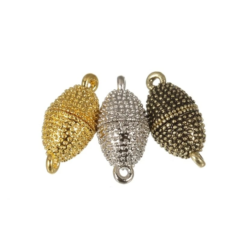 10pcs Strong Magnetic Clasps Necklace Bracelet Connectors for DIY Jewelry Making - Image 1 of 4