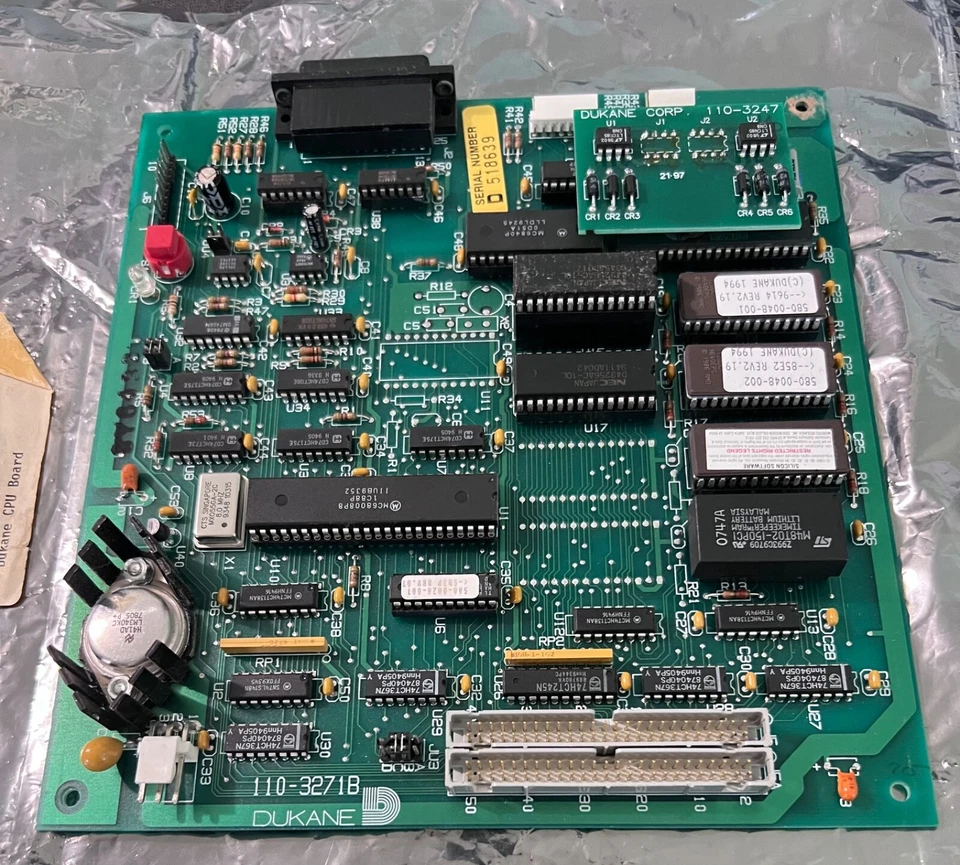 Dukane 110-3271B 054-EX-110-3271 CPU Board - Image 1 of 1