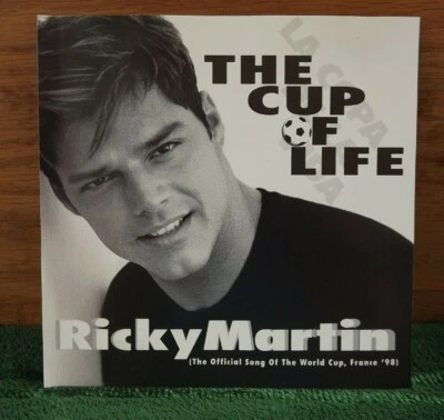 RICKY MARTIN –THE CUP OF LIFE- CD SINGLE DIG 1998 MEXICAN PROMO LATIN POP  - Image 1 of 2