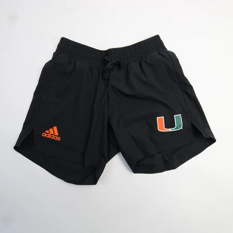 Miami Hurricanes adidas Athletic Shorts Women's Black New Cover