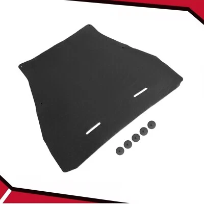 Cobertor térmico almofada isolamento capô 1/2" com clipes para Ford Ranger 2006-2012 preto - Imagem 1 de 4