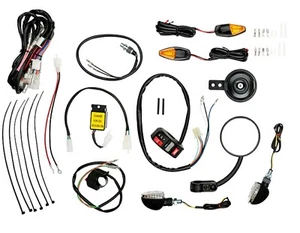 Tusk Enduro Dual Sport Lighting Kit -No Tail Light- Honda Crf450F Rx 2005-2021 - Picture 1 of 7