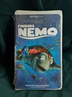 Finding Nemo (VHS, 2003) Disney Pixar Animated Brand New Sealed Watermarks - Image 1 of 2