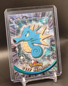 Pokémon Seadra Non Holo #117 Etiqueta Azul 2000 Topps Edición Animación TV - Imagen 1 de 2