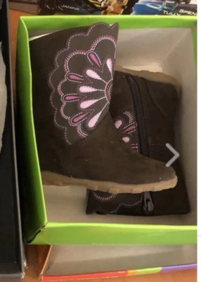 Stride Rite ребенка ясельного возраста девочки ботинки размер 5 новый - Изображение 1 из 2