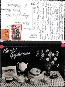 430781,Reklame Driessen Kersenbonbons Süßigkeiten Torte Kaffee Essen - Bild 1 von 1