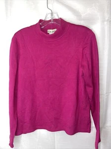 A La Carte Womens Long Sleeve Sweater Size Large Color Pink - Picture 1 of 6