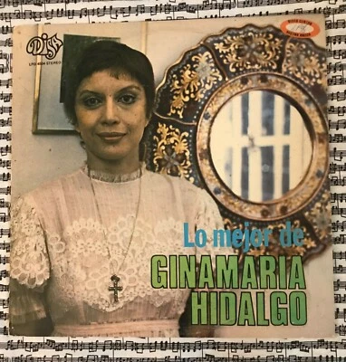 Ginamaria Hidalgo Lo Mejor De 1978 Disa LPD 4504 Peru LP Play Tested VG Rare - Image 1 of 4
