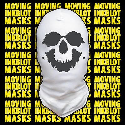 Disfraz de Halloween Rorschach Máscara de mancha de tinta móvil -- Muerte Foto 1 de 4