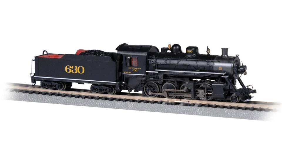 Bachmann 51357 N Scale Southern Baldwin 2-8-0 Consolidation Steam #630