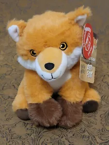 Adorable juguete de peluche de zorro rojo fiesta amigos de la tierra nuevo con etiquetas 100 % reciclado ஔ - Imagen 1 de 12
