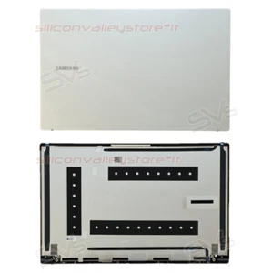 Scocca Back Lid Cover Silver Metal Samsung Galaxy Book NP750XDA 750XDZ 760XDA - Picture 1 of 1