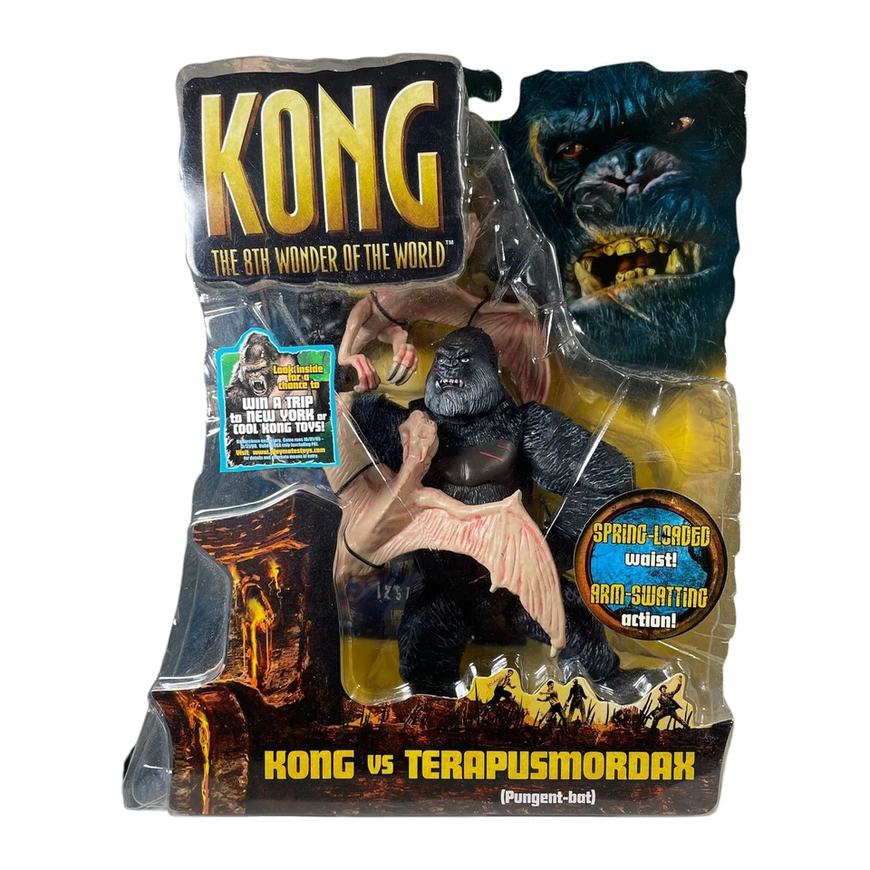 Kong VS Terapusmordax Playmates Toys 2005 King 66004