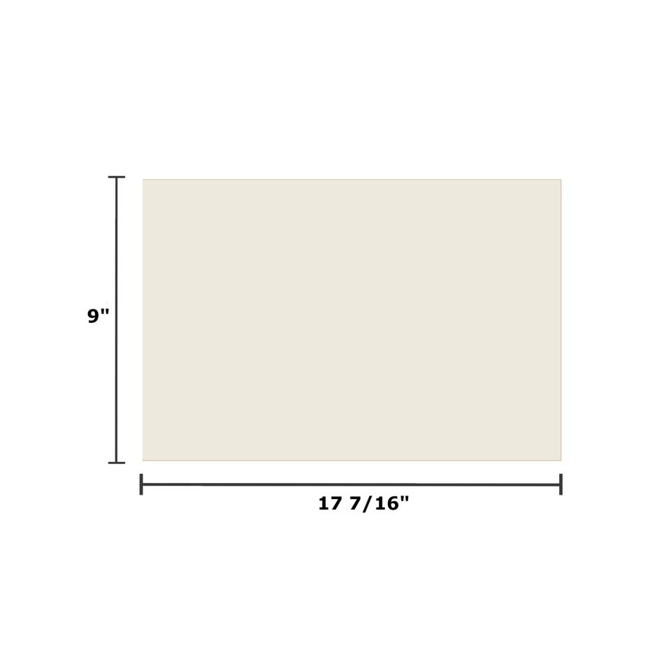 Hitzer 983 Fireplace Insert Ceramic Replacement Glass - Image 1 of 1