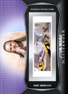 [DIGITAL CARD] Topps Star Wars - Qui-Gon Jinn - Masterwork Stamp 22 W1 - Purple - Picture 1 of 1