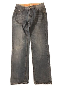 Hugo Boss Orange Jeans Men 31 X 29 Straight 90s Classic Skater Logo - Picture 1 of 16