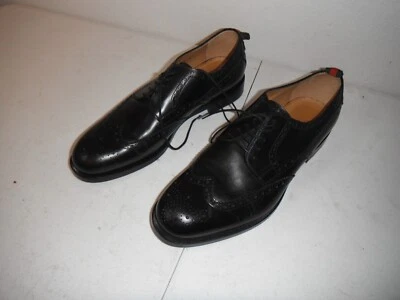 Gucci Men's Black Patent Leather Oxford Dress Shoes Size (US 8) (EU 41) - Image 1 of 4