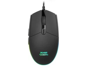 gaming mouse 3200 DPI zwart met RGB - Afbeelding 1 van 2