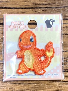 Pocket Monsters Official Seal/ Iron On Patch Charmander Pokemon JAPAN LIMITED - Picture 1 of 2