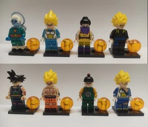 DRAGON BALL ¤ Lot de 8 Minifigures + Boules de Cristal (Lot 3) ¤ NEUF - Bild 1 von 9