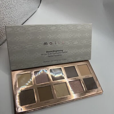 Mally Beyond Brightening All You Nude Eyeshadow Palette NEW - Image 1 of 3