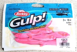 Berkley Gulp! Salzwasser Surf Bytes Köderfische 3" 12er Pack - Neu - USA verschiedene Packungen - Bild 1 von 8