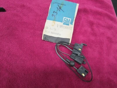 Nuevo de Lote Antiguo Chevrolet Corvette GM 1972 Cabezal de Compresor de Aire A/C y Cable de Interruptor 8908651 Foto 1 de 2