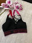 Guess los angeles black red sport gym  BRA size XS cup A 