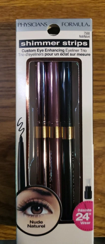 Shimmer Strips, Custom Eye Enhancing Eyeliner Trio, Nude, 0.03 oz (0.85 g) - Image 1 of 1