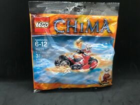 LEGO Legends of Chima Worriz' Fire Bike Minifigure Building Toy - 30265