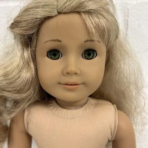 American Girl Lanie Doll Blonde Hair Green Eyes 18in NEEDS TLC - Picture 1 of 12