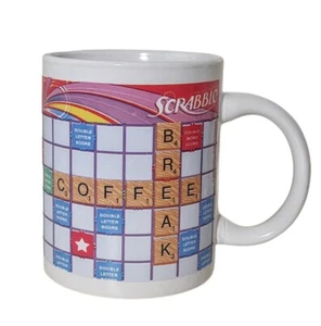 Scrabble Coffee Mug Coffee Break Hot Stuff Cup - Picture 1 of 4