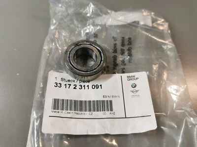 NUEVO COJINETE DE AGUJAS DE TRANSMISIÓN EJE TRASERO BMW GENUINO 10X32X17 33172311091 - Imagen 1 de 4
