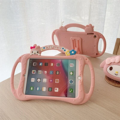 Girl Boy Kids Shockproof Case For iPad 5 6 7 8 9 10.2 Air 2 3 4 Mini Pro 11 2022 - Image 1 of 4