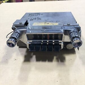 1964 1/2 1965  Ford Mustang 4TBZ Original AM Radio With Knobs